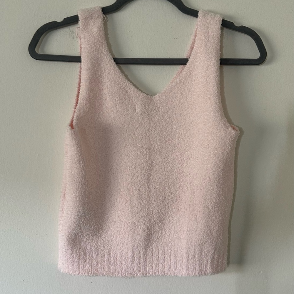 UGG Light Pink Daisy Knit Tank Top - Picture 3 of 3
